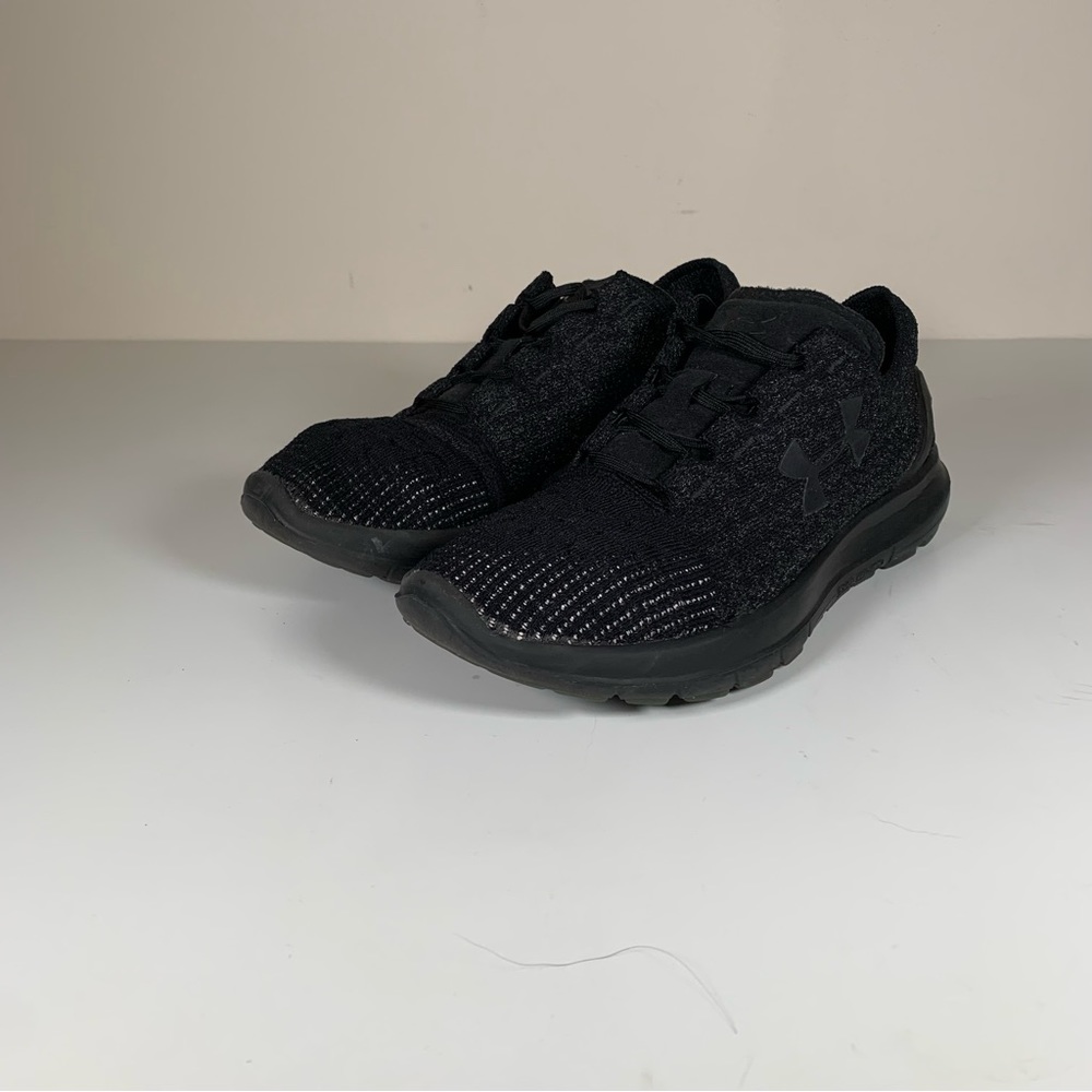 Under Armour Speedform Slingride Black Women's 7 Good Condition 3019899-001
